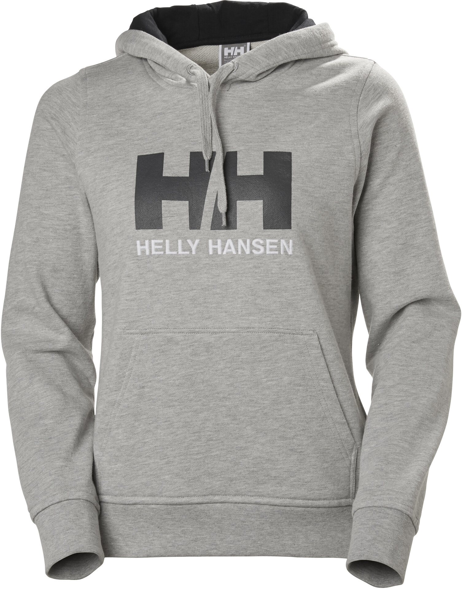 Helly Hansen HH Logo Sudadera Mujer, grey melange | Campz.es
